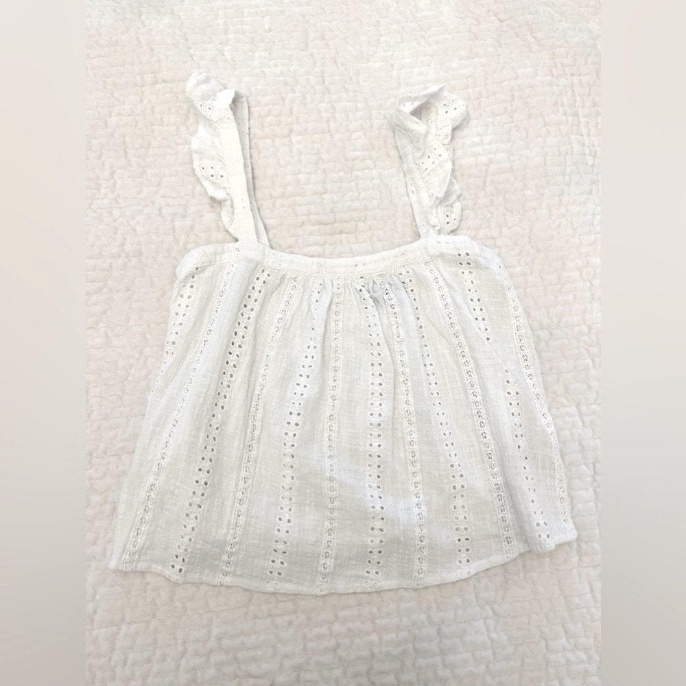 NEW VICI TIESTO COTTON EYELET TANK